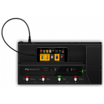 IK Multimedia iRig Stomp I/O, Interfata Audio