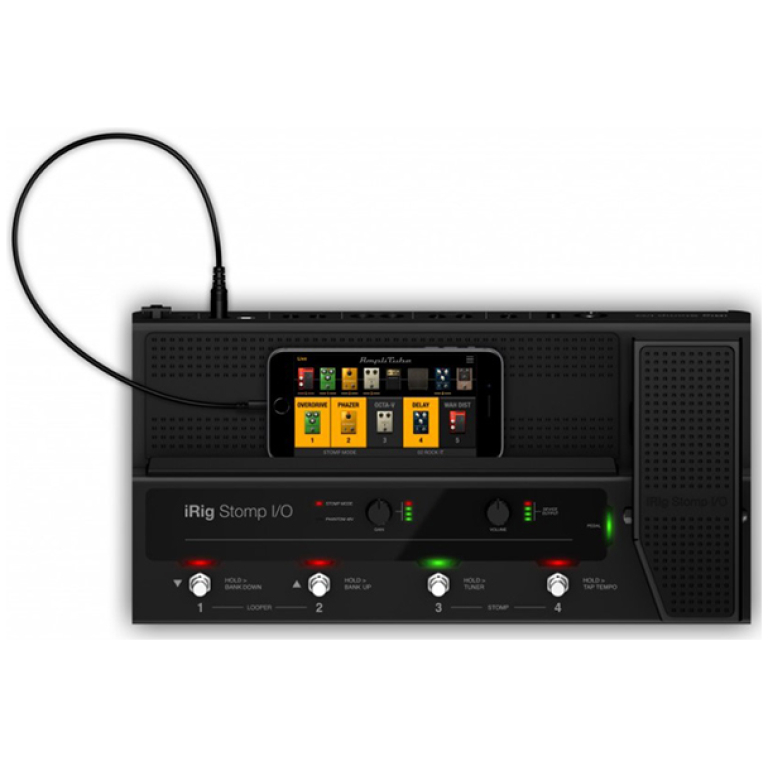 IK Multimedia iRig Stomp I/O, Interfata Audio