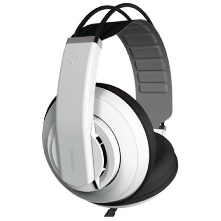 Casti Superlux HD681EVO WH, Hi-Fi Albe