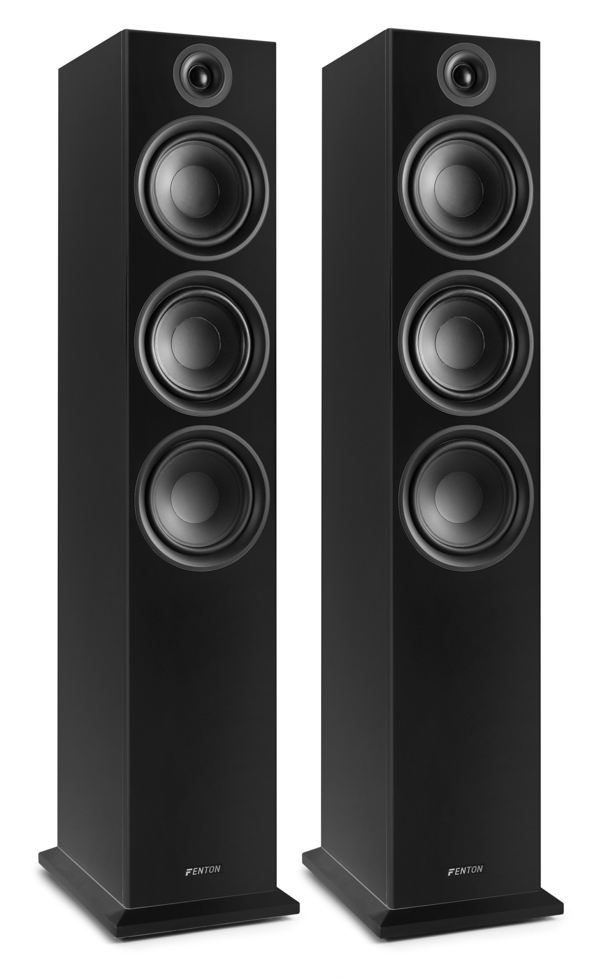 Boxe HI-FI pasive Fenton SHF80B, negre, de podea