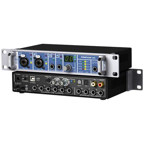 RME Fireface UC, Interfata audio