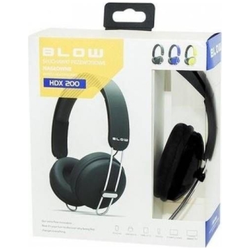 Casti Dj Blow HDX200, on ear, negre