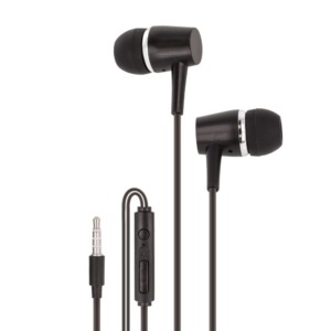 Casti cu volum Maxlife MP-02 – negru, in-ear, cu microfon
