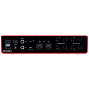 Focusrite Scarlett 8i6 3rd Gen, Interfata Audio