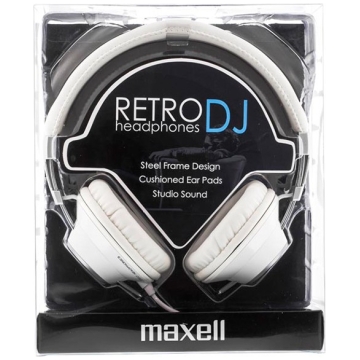 Casti Maxell Retro, casti dj over ear