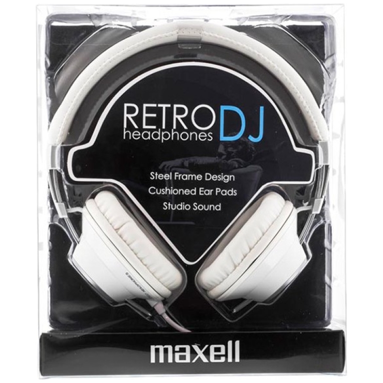 Casti Maxell Retro, casti dj over ear