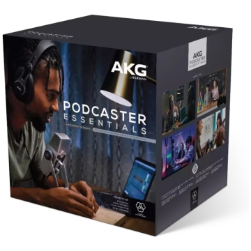 Set Microfon si Casti AKG Podcaster Essentials