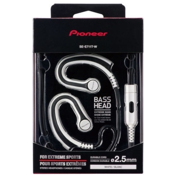 Casti Pioneer SE-E711T-W Albe, in-ear, sport