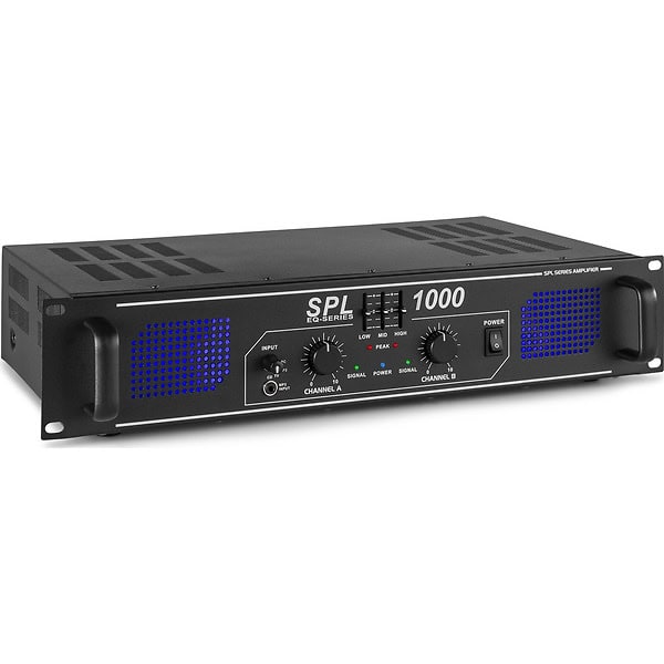 Skytec SPL 1000, Amplificator audio 2x500W, Eq