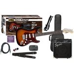 Set chitara Squier Affinity Strat, Fender Frontman 10G Amp