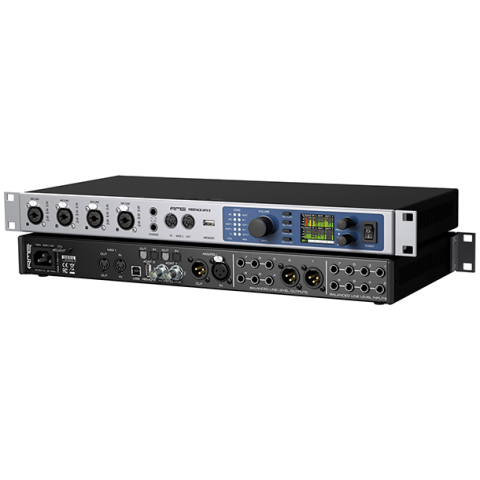 RME Fireface UFX II, Interfata audio