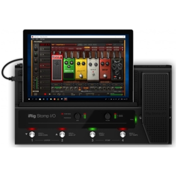 IK Multimedia iRig Stomp I/O, Interfata Audio