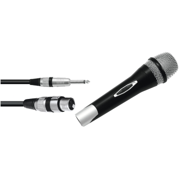 Microfon vocal cu cablu XLR Jack OMNITRONIC Partymic-1