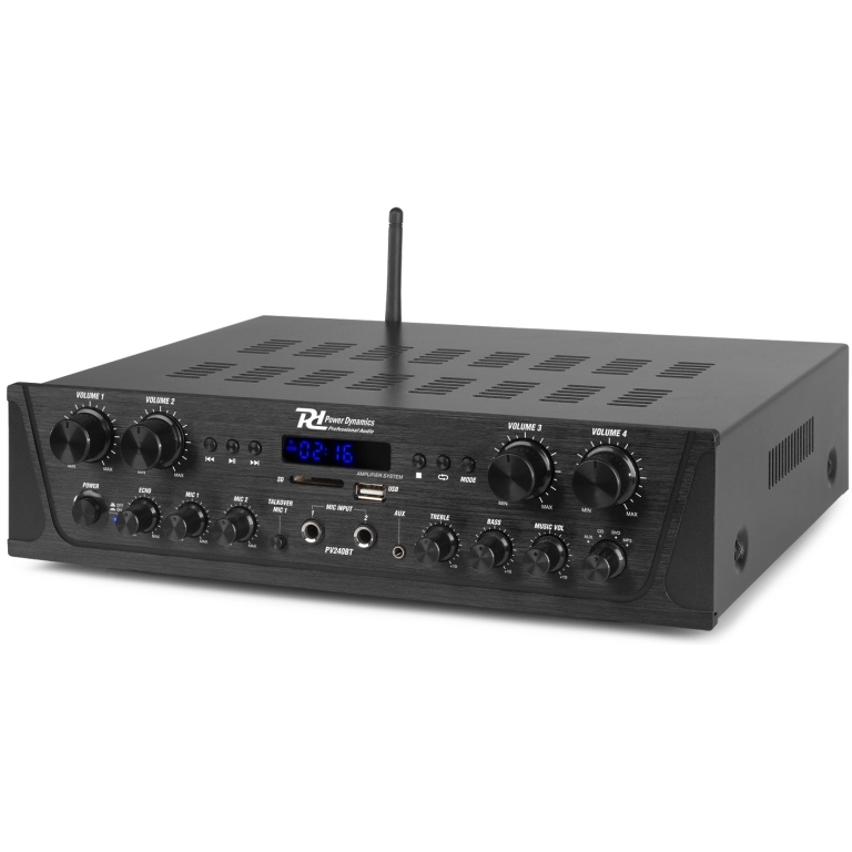 Amplificator Power Dynamics PV240BT, 4x100W, multiroom, 