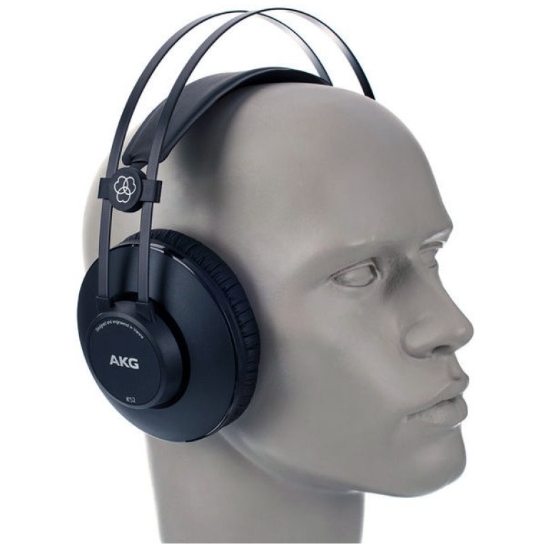 Casti AKG K52, over ear, negre