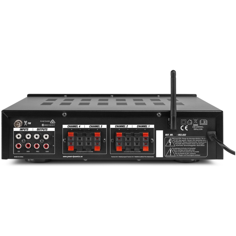 Amplificator Power Dynamics PV240BT, 4x100W, multiroom, 