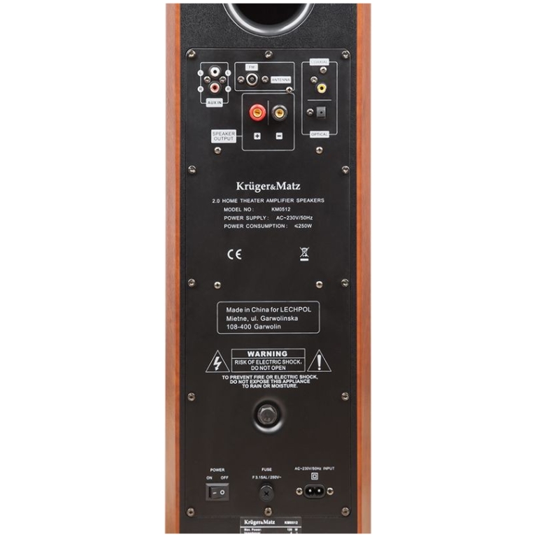 Boxe Kruger&Matz Passion 2.0 cu Bluetooth, incinte de podea