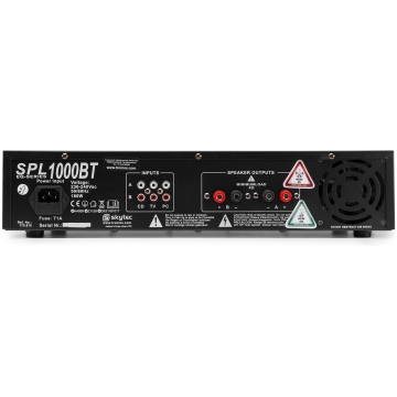 Skytec SPL 1000BT, Amplificator audio 2x500W, Eq, bluetooth