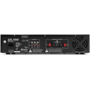 Amplificator Skytec SPL 1500, 2x750W, Eq