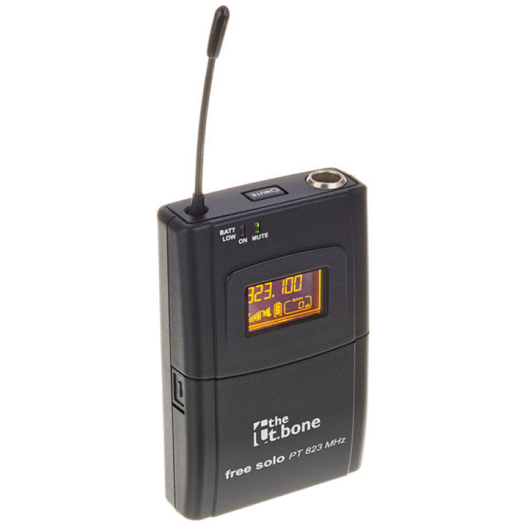 Sistem wireless the t.bone free solo Twin HTPT 823 MHz