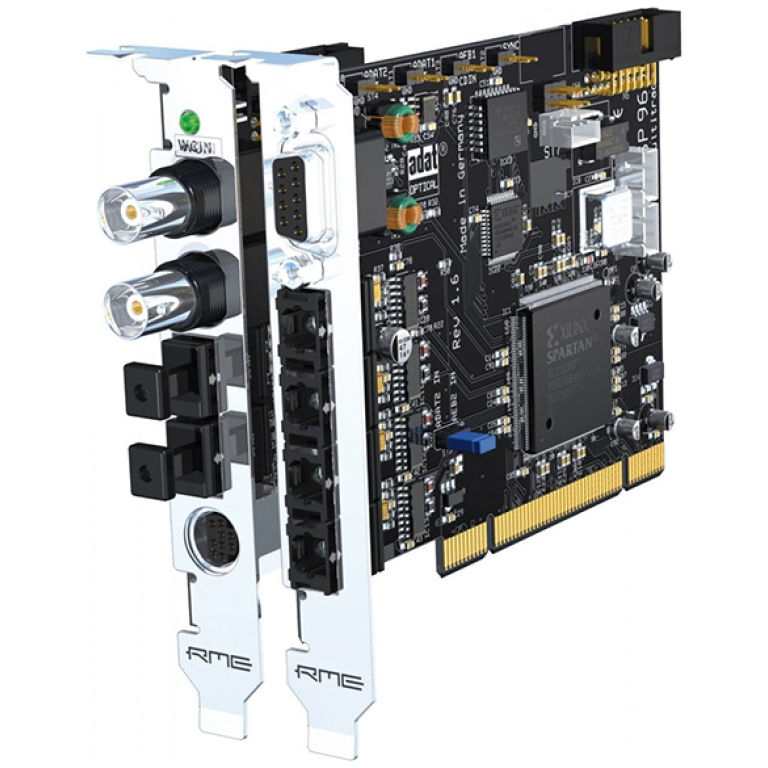 RME HDSP 9652, Interfata audio
