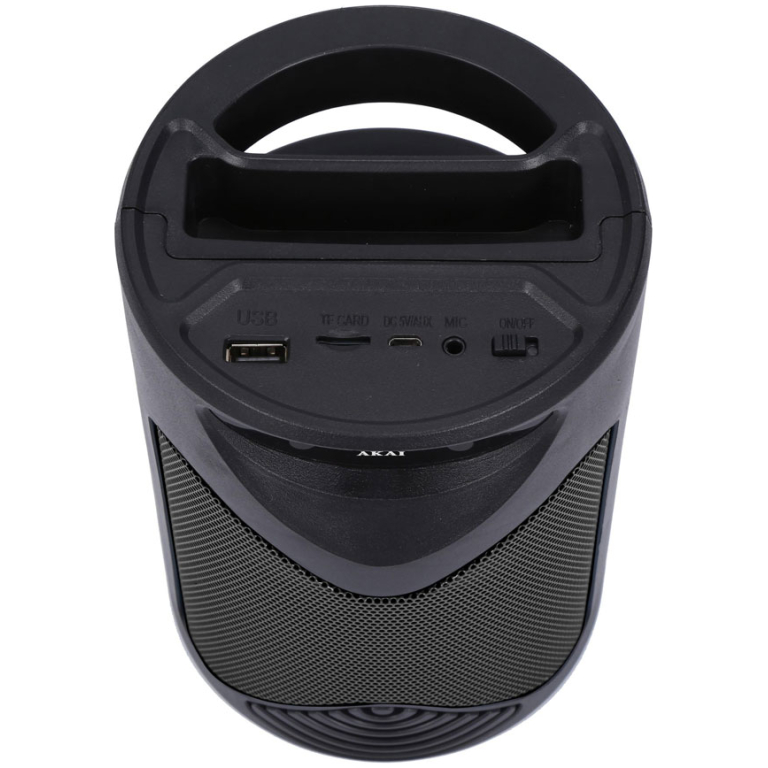 Boxa portabila activa AKAI ABTS-704, Bluetooth 4.2, Radio FM