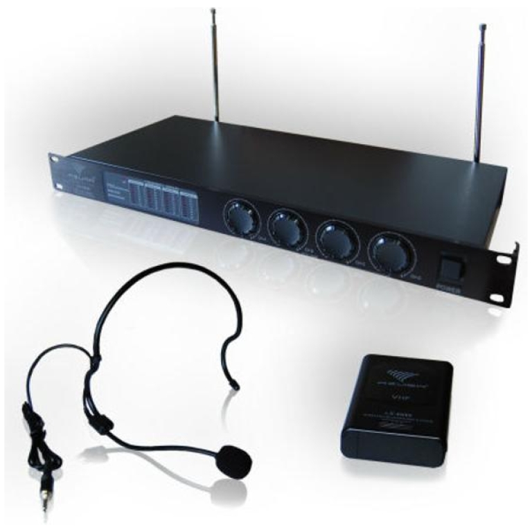 Set 4 Microfoane Wireless Lavier Headset  AZUSA LS-888 