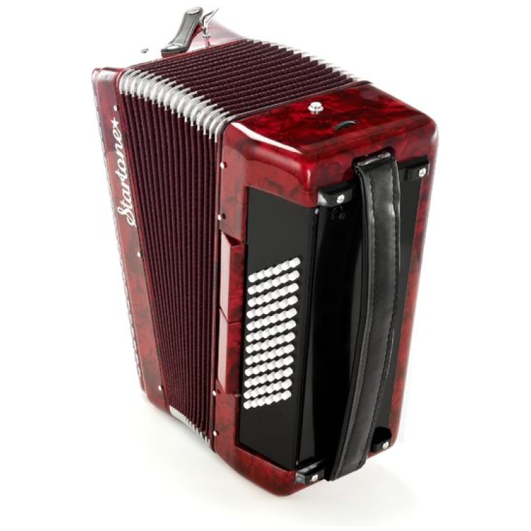 Acordeon Startone Piano 72 Red
