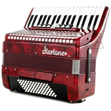 Acordeon Startone Piano 72 Red