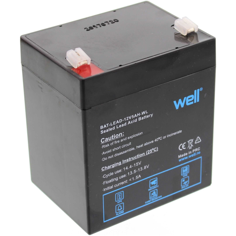 Acumulator plumb acid Well 12V 5AH