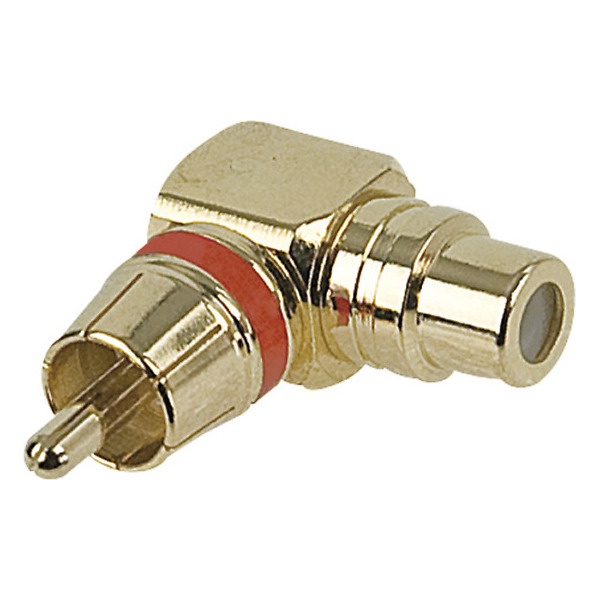 Adaptor RCA 90 grade DAP AUDIO FLA16 – Rosu
