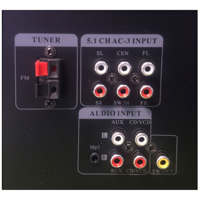Amplificator Akai AS110RA-320, bluetooth, radio FM, 90W