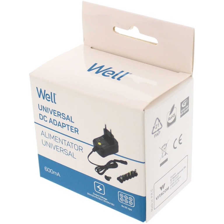 Alimentator universal in comutatie Well 600mA