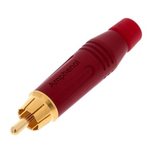 Mufa RCA Amphenol tata rosu ACPR-RED