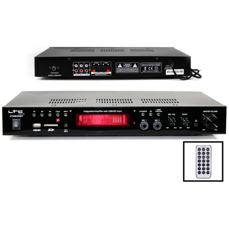 Amplificator Audio ATM 6000 Bluetooth USB