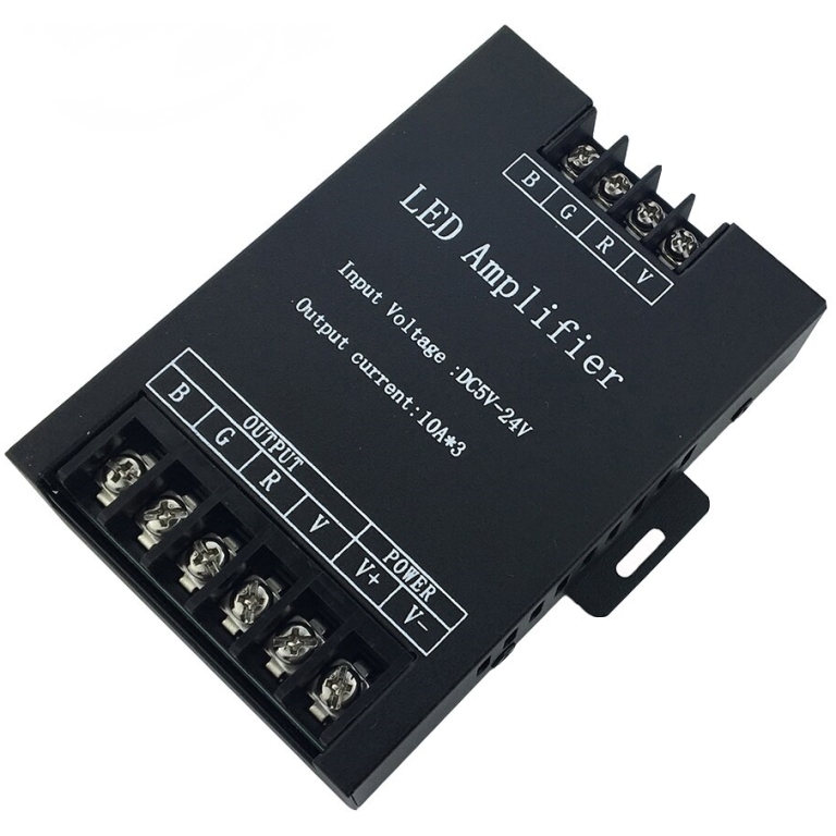 Amplificator RGB pentru banda LED 30A