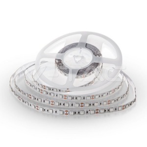 Banda LED V-TAC VT-5050 Alb Cald 60 LED/m interior