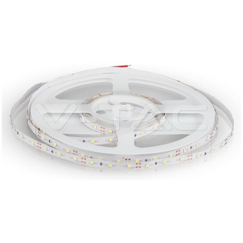 Banda LED V-TAC VT-3528 Alb Cald,60 LED pe metru, de interior