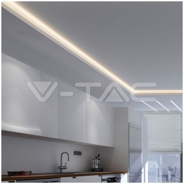 Banda LED V-TAC VT-3528 Alb Cald,60 LED pe metru, de interior