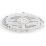 Banda LED V-TAC VT-3528 Alb Rece,60 LED pe metru, de interior
