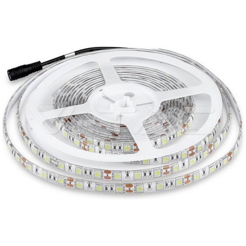 Banda LED V-TAC VT-5050 RGB,60 LED pe metru, de exterior