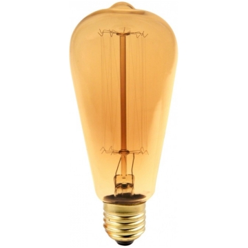 Bec Decorativ Edison ST64 E27 60W