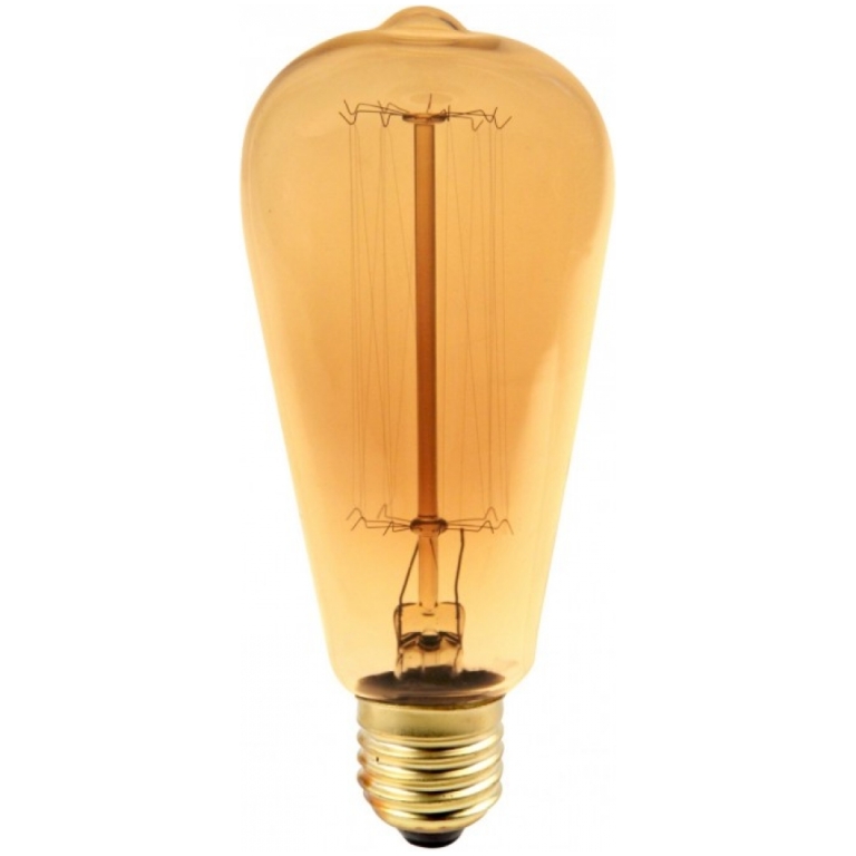 Bec Decorativ Edison ST64 E27 60W