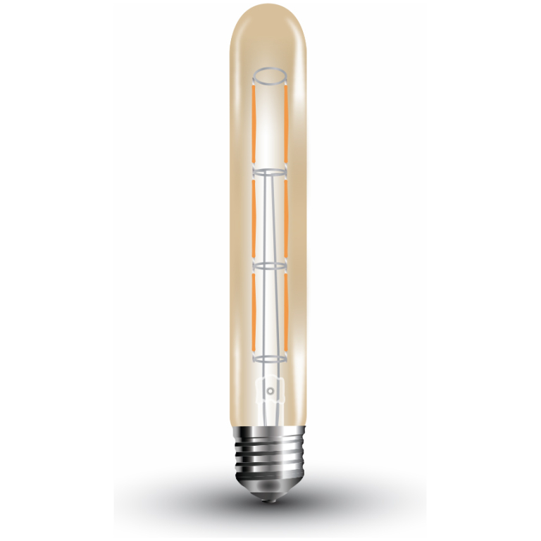Bec Filament LED V-TAC VT-2006, Alb Cald