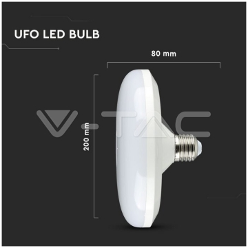 Bec LED V-TAC VT-224, Alb Rece