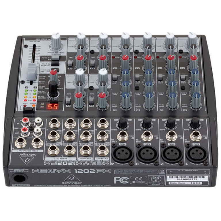 Mixer Audio Behringer Xenyx 1202FX