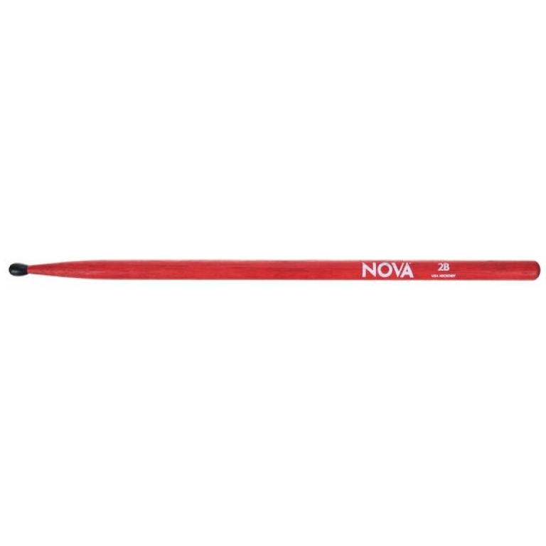 Bete Tobe Vic Firth 2BNR Nova Hickory Nylon Red