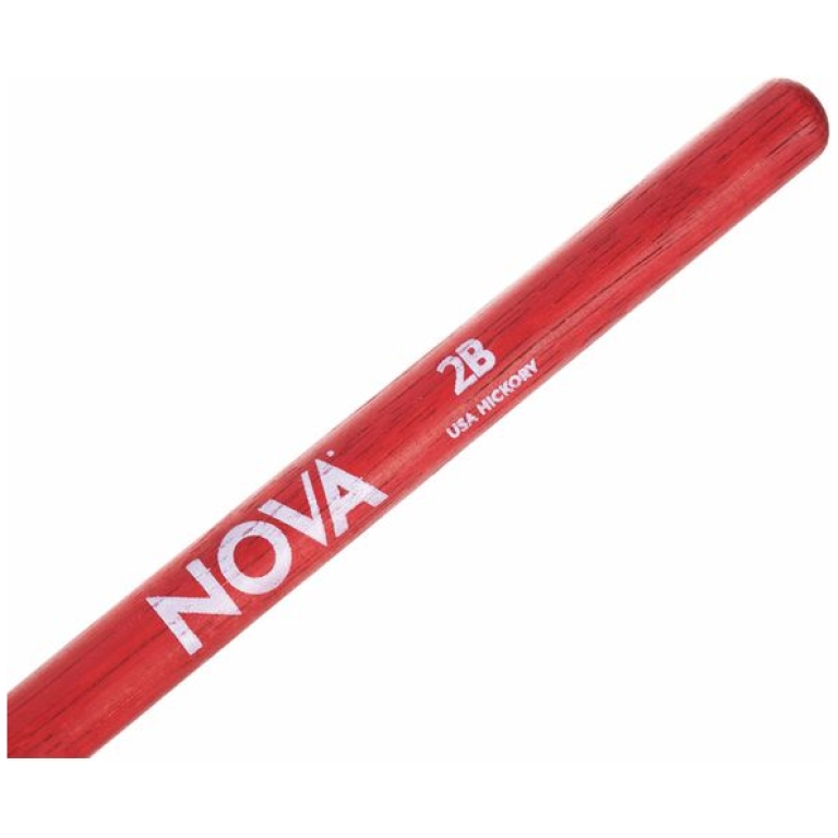 Bete Tobe Vic Firth 2BNR Nova Hickory Nylon Red