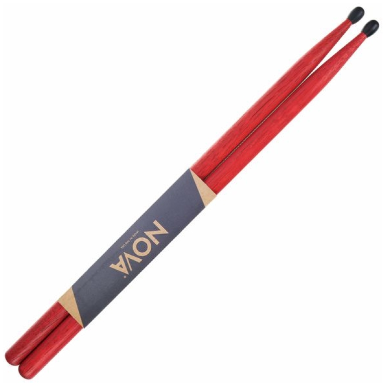 Bete Tobe Vic Firth 2BNR Nova Hickory Nylon Red