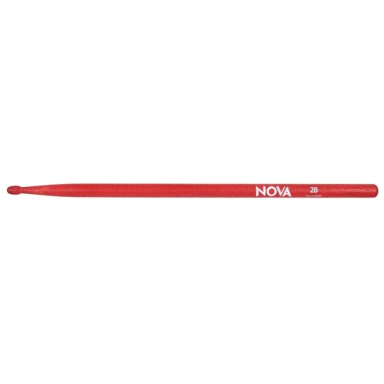 Bete Tobe Vic Firth 2BR Nova Hickory Wood Tip Red